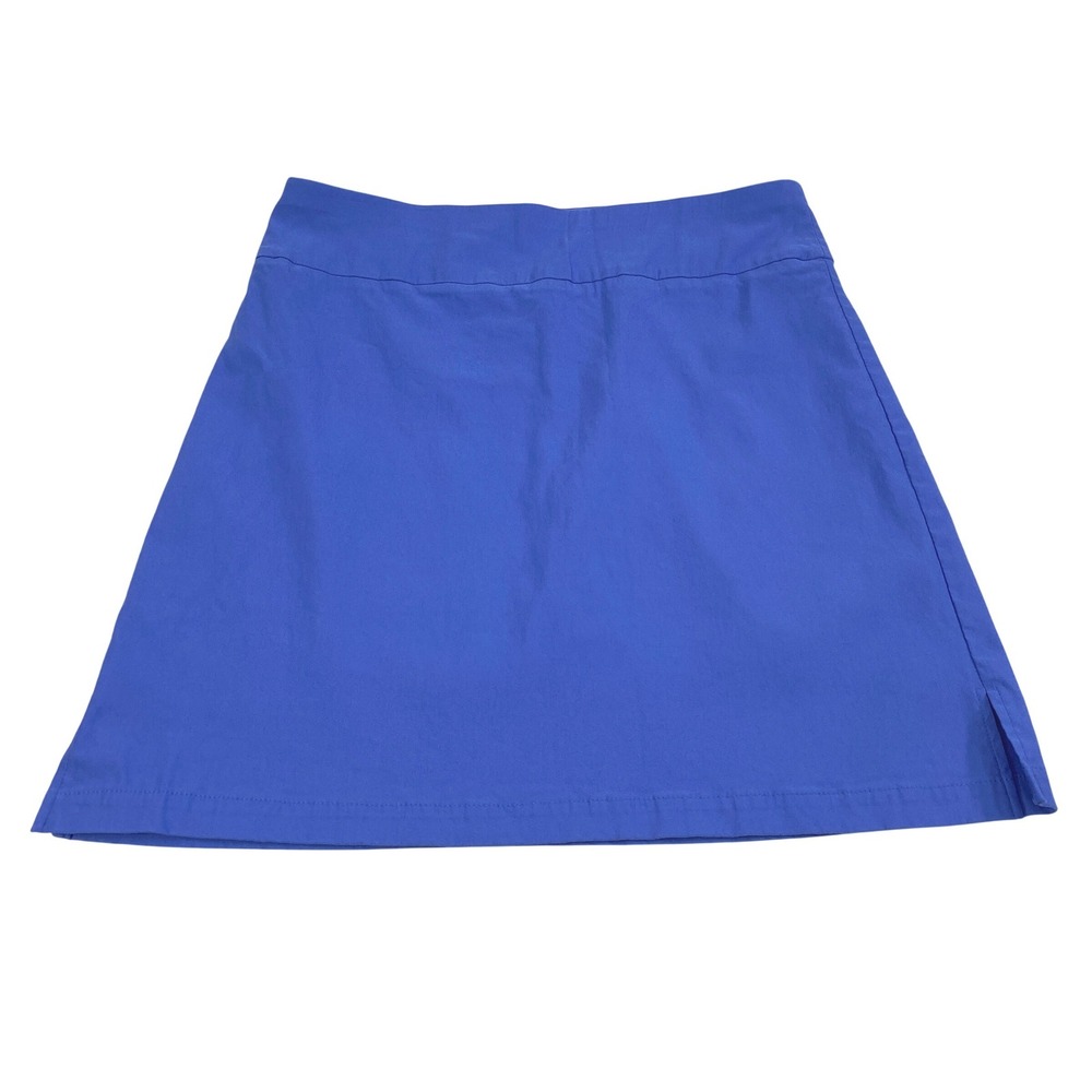 Rafaella Skort Womens Medium Blue Activewear Tennis Golf Stretch Mini Skirt